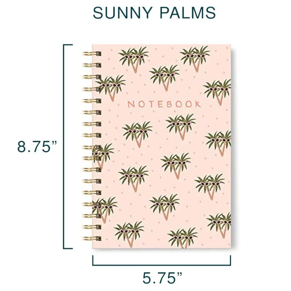 Studio Oh Medium Spiral Notebook 5.75